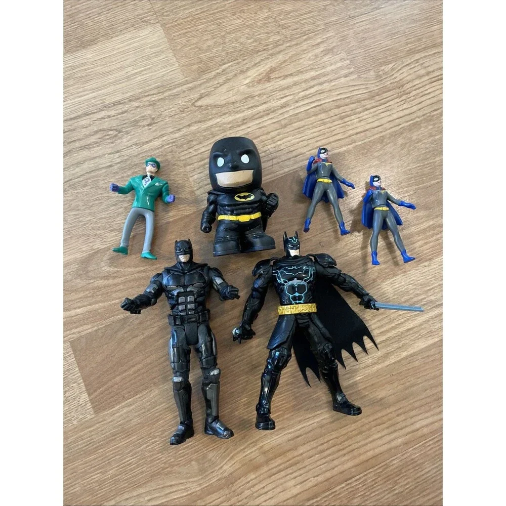 Mattel DC Multiverse Justice League Batman "Batfleck" 6" Action Figure Lot - Picture 2 of 11